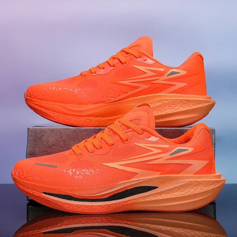 Men's and Women's New Spring and Summer Couple's Breathable Mesh Lightweight Trendy Thick-Soled Comfortable Sports Running Shoes, Suitable for Outdoor Running, Fitness, Commuting, and Everyday Use