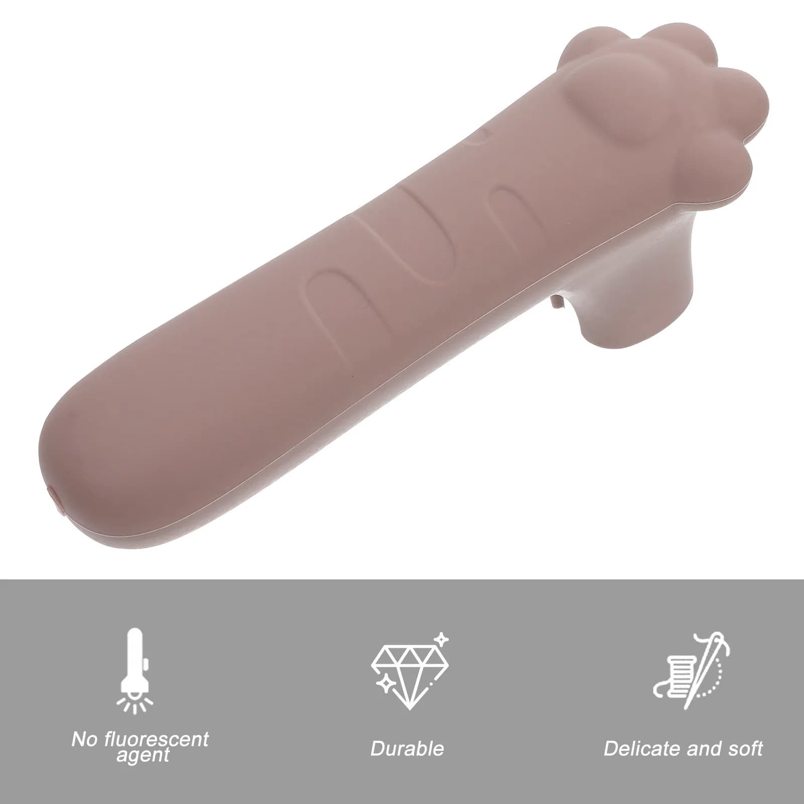 2 Pezzi Copri Maniglia in Silicone Antiurto con Bordi Lisci, Facile Installazione, Protezione di Sicurezza per la Casa