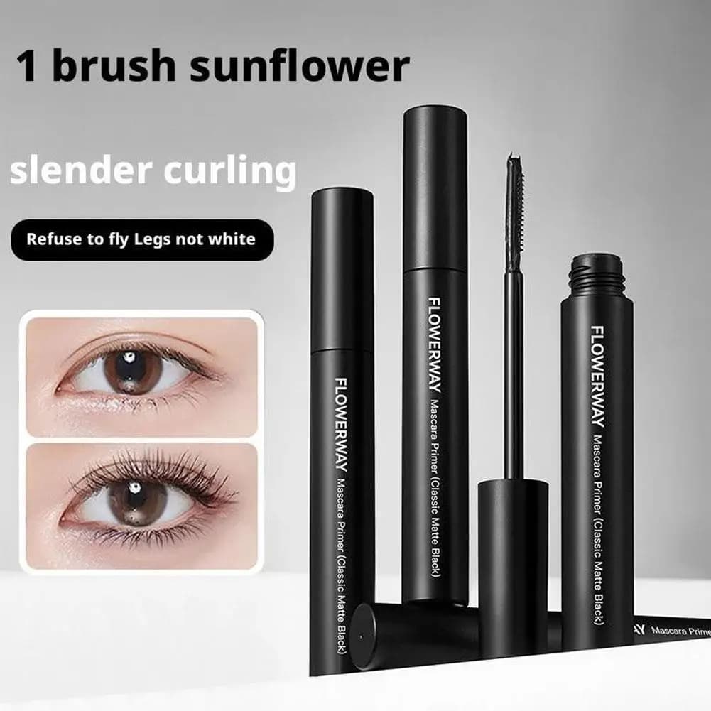 Eyelash Primer Base for volumizing and elongating mascara Waterproof for long-lasting lashes, without wraps