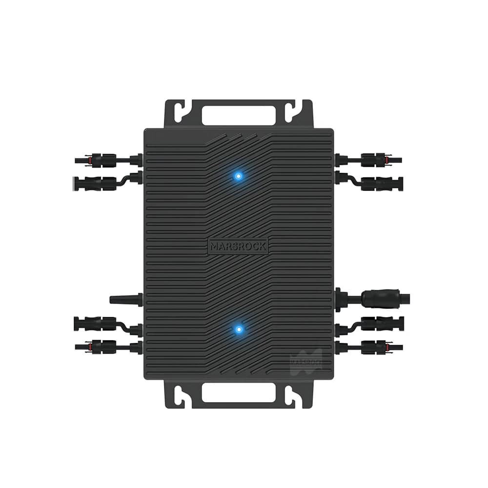 Microinverter solare fotovoltaico da 2000W DC22-60 a AC230V, collega fino a 4 pannelli solari da 600W con convertitore di rete solare WiFi.