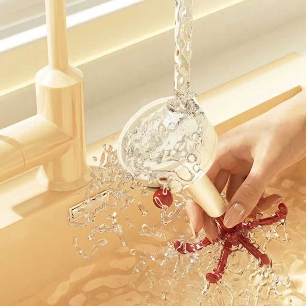 360° Rotating Suction Cup Storage Hook Dopamine Punch-free Six-claw Rotating Hook Multifunctional Space Saving