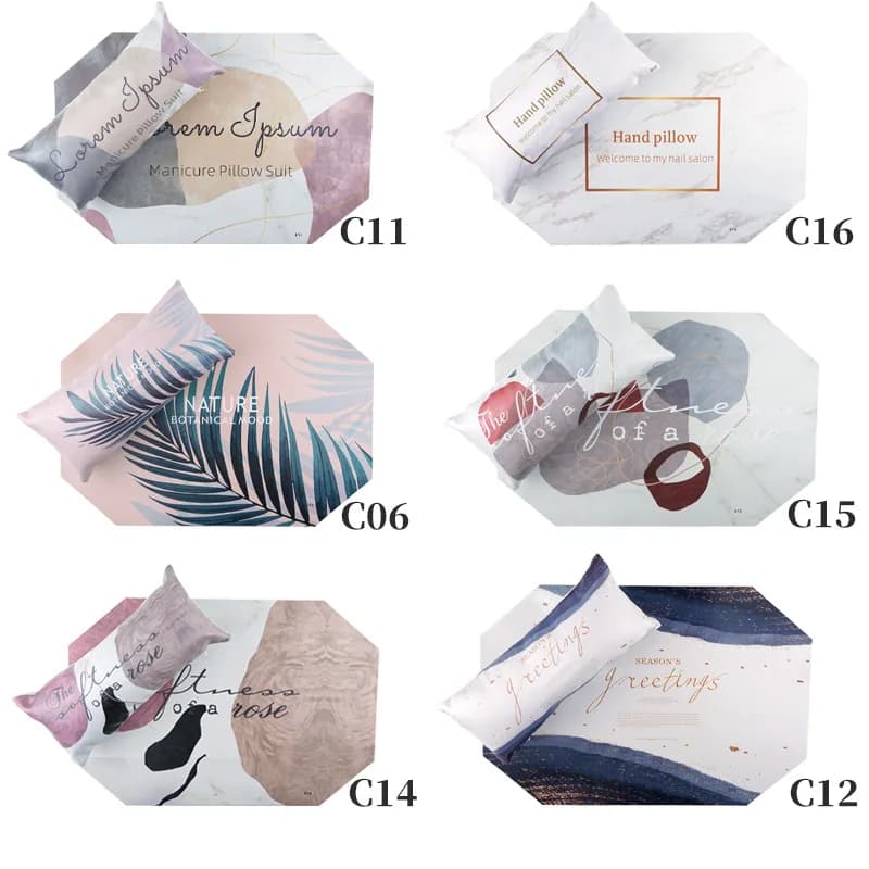 Esclusivo cuscino per le mani e poggiapolsi a forma di cuore per nail art per il salone di bellezza per il massimo comfort durante i manicure Poggiamano per unghie
