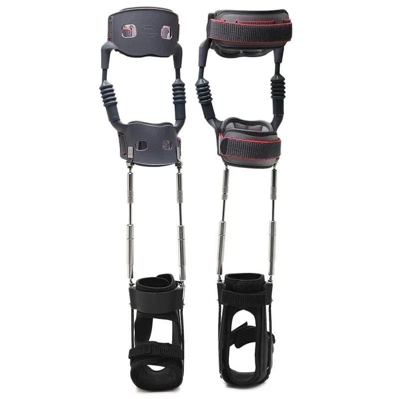 Esoscheletro per alpinismo, dispositivo di camminata, sollievo dal dolore al ginocchio negli anziani, tutore decompressivo per ginocchio