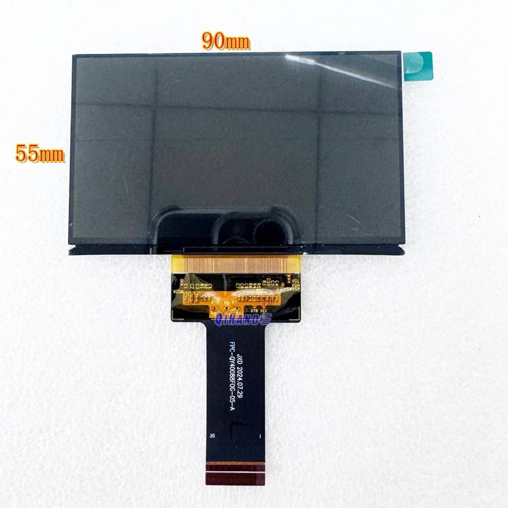 Schermo LCD del proiettore FPC-QY40088FOG-05-A Display Progetto Display LCD FPC-QY40088FOG-01-A Pannello Parti di riparazione FPC fai da te QY40088FOG