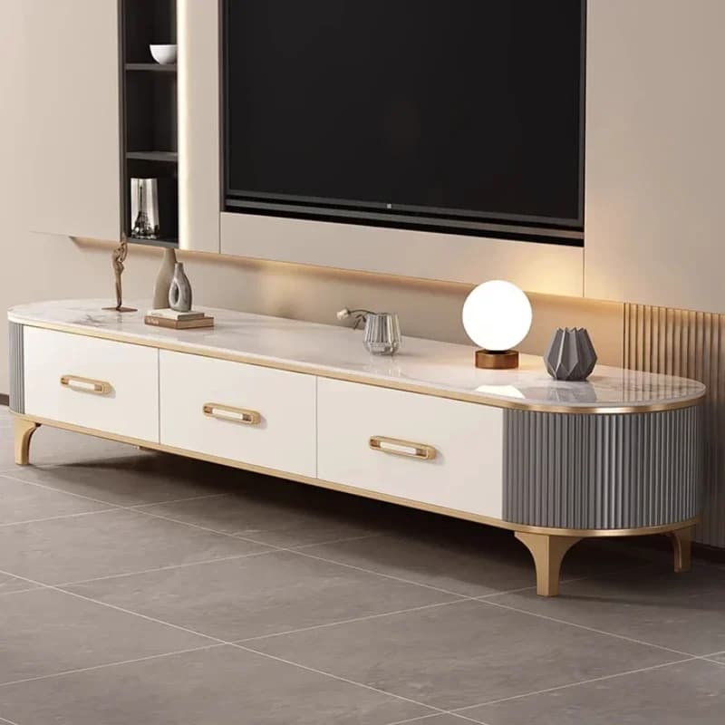 Modern rustic wooden TV cabinet for entrance, TV console, living room furniture