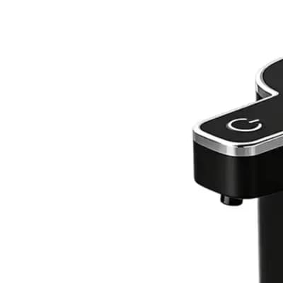 Automatic Soap Dispenser with Smart Sensor for Kitchen and Bathroom Wall Mount or Countertop Use ABS Black White