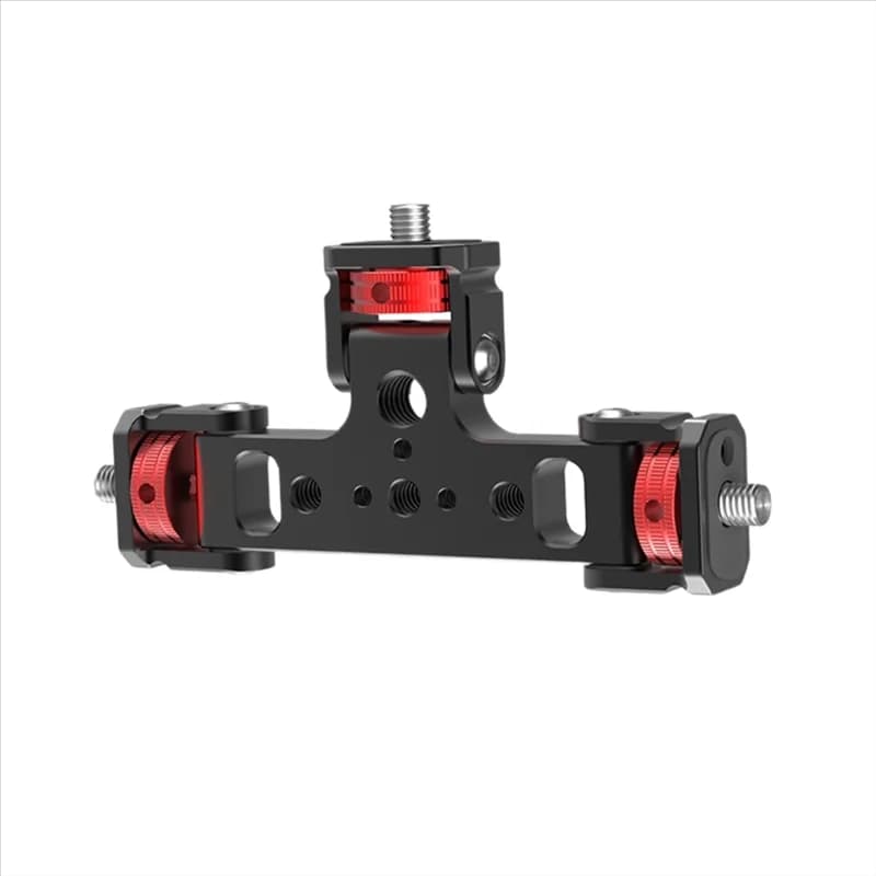 APPLIA-Multi-Funzione per fotocamera reflex Supporto video live Supporto a tre vie per telefoni cellulari con punti di montaggio da 1/4 di pollice