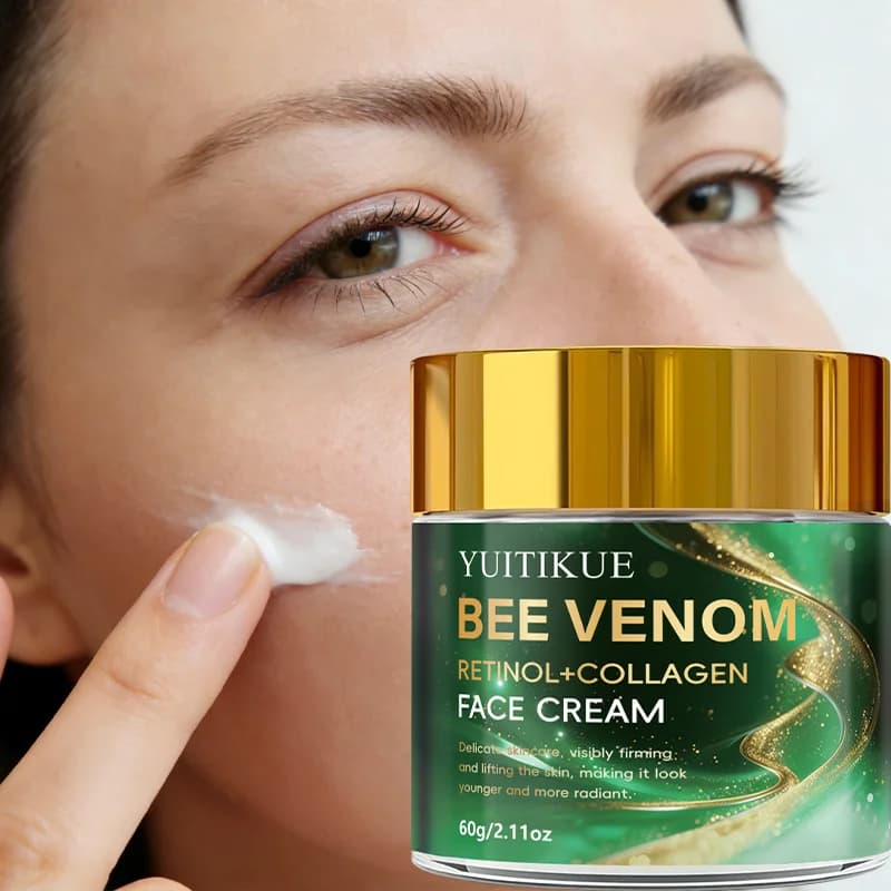 YUITIKUE Botax Crema Viso al Retinolo + Collagene - Texture Setosa, Idrata e Nutre Profondamente la Pelle, 60g