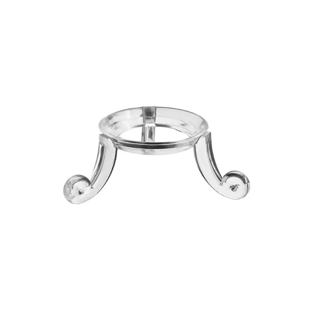 Base per Sfera di Cristallo Trasparente, Struttura Triangolare, Supporto Semplice per Esposizione di Piccole Sfere di Cristallo, Base per Esposizione Tennis
