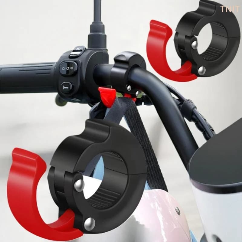 [J] 1 Set Bicycle Scooter Motorcycle Helmet Hook ABS Luggage Helmet Hanger Hanging Bag Hooks DIY Accessories