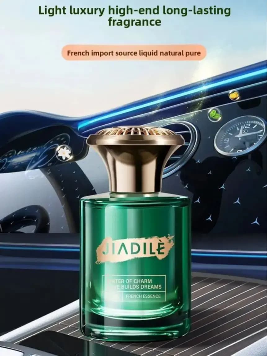 Profumo ornamentale di alta gamma specifico per auto, Deodorante per auto alla Gardenia, Rimozione degli odori a lunga durata per interni auto, Fragranza premium