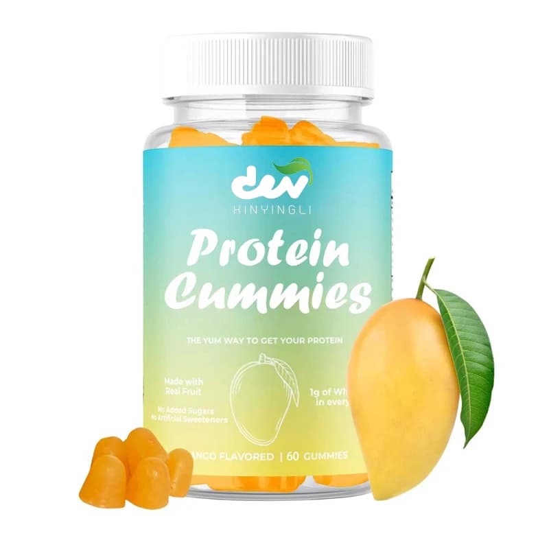 Caramelle Gommose Proteiche | 1g di Proteine del Siero di Latte per Gommose, Aminoacidi Essenziali, 60 Gommose