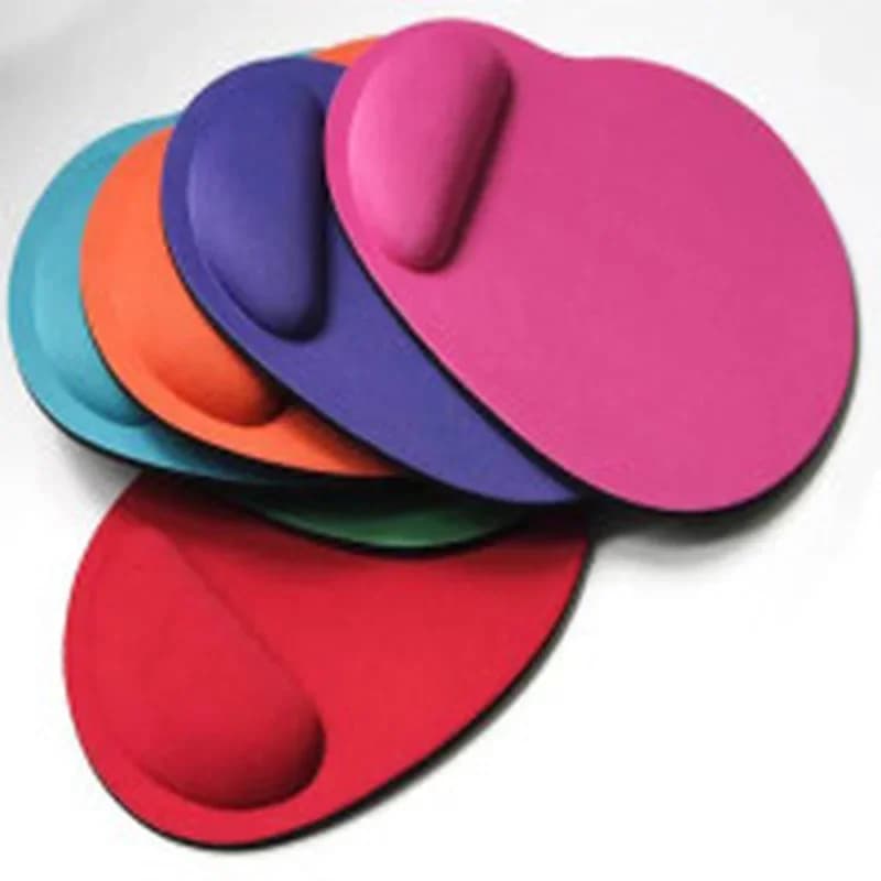Tappetino per Mouse Comfort EVA con Protezione Polso, Morbido Tappetino da Scrivania in Spugna, Accessori da Gaming Carini e Pratici per Computer, Vendita all'Ingrosso