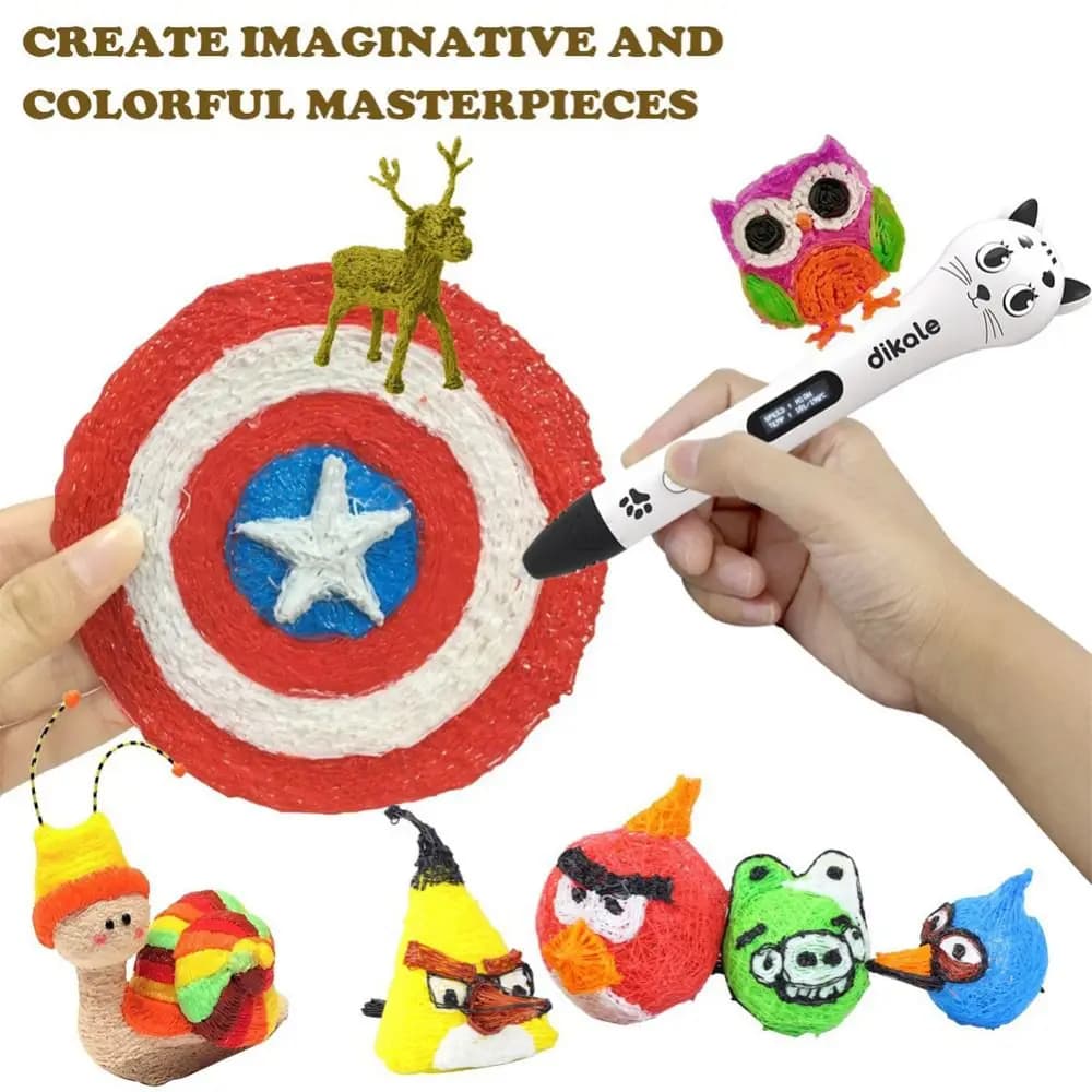 School parts Modeling 3D pen accessories Low temperature 3D printing material PLA/ABS/PCL 1,75 mm