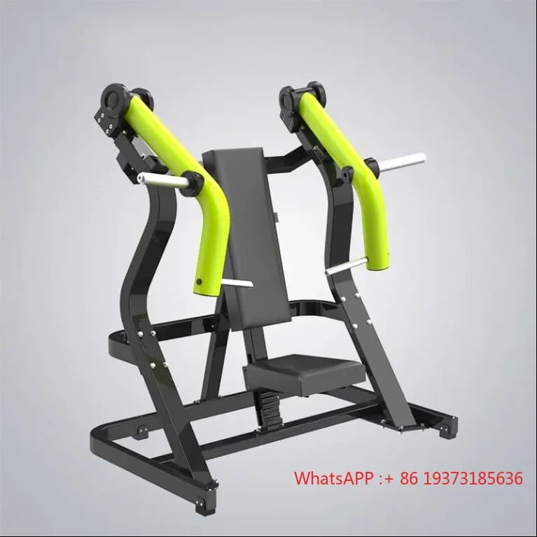 Fitness Equipment Factory Produced Gym Press Machine For chest Weight and Plate Loading Machine Strength Training