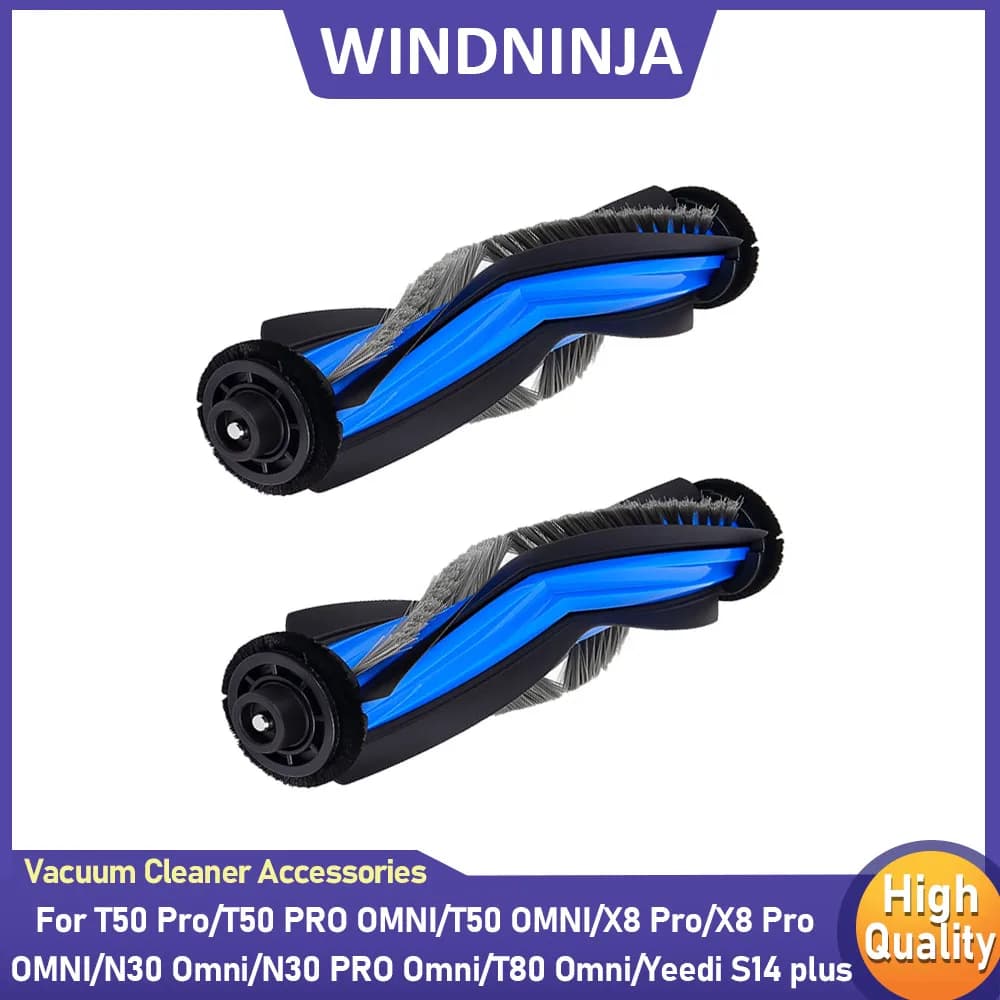 Accessori per Ecovacs Deebot T50 Pro/T50 PRO OMNI/T50 OMNI/X8 Pro/X8 Pro OMNI/T80 Omni/N30 Omni Robot Vacuum - Spazzola principale a rullo