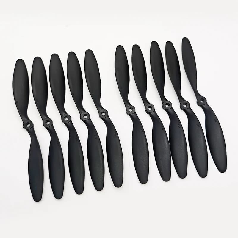 10 pz/lotto 8060 eliche puntelli in nylon da 8 pollici per RC Airplane Quadcopter 8x6 RC Airplane eliche lame
