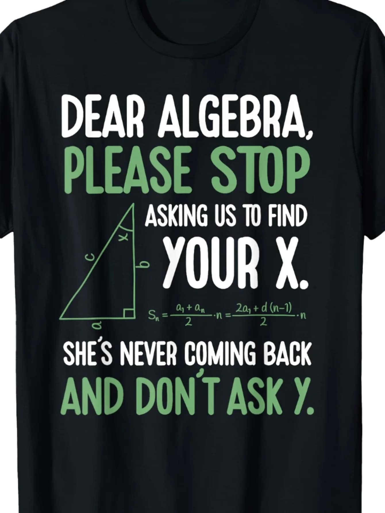 T-shirt divertente con gioco di parole matematiche da uomo - Rispetta l'algebra, non costringermi a trovare il tuo X, con motivo a simbolo X, adatta per insegnanti, Geek H
