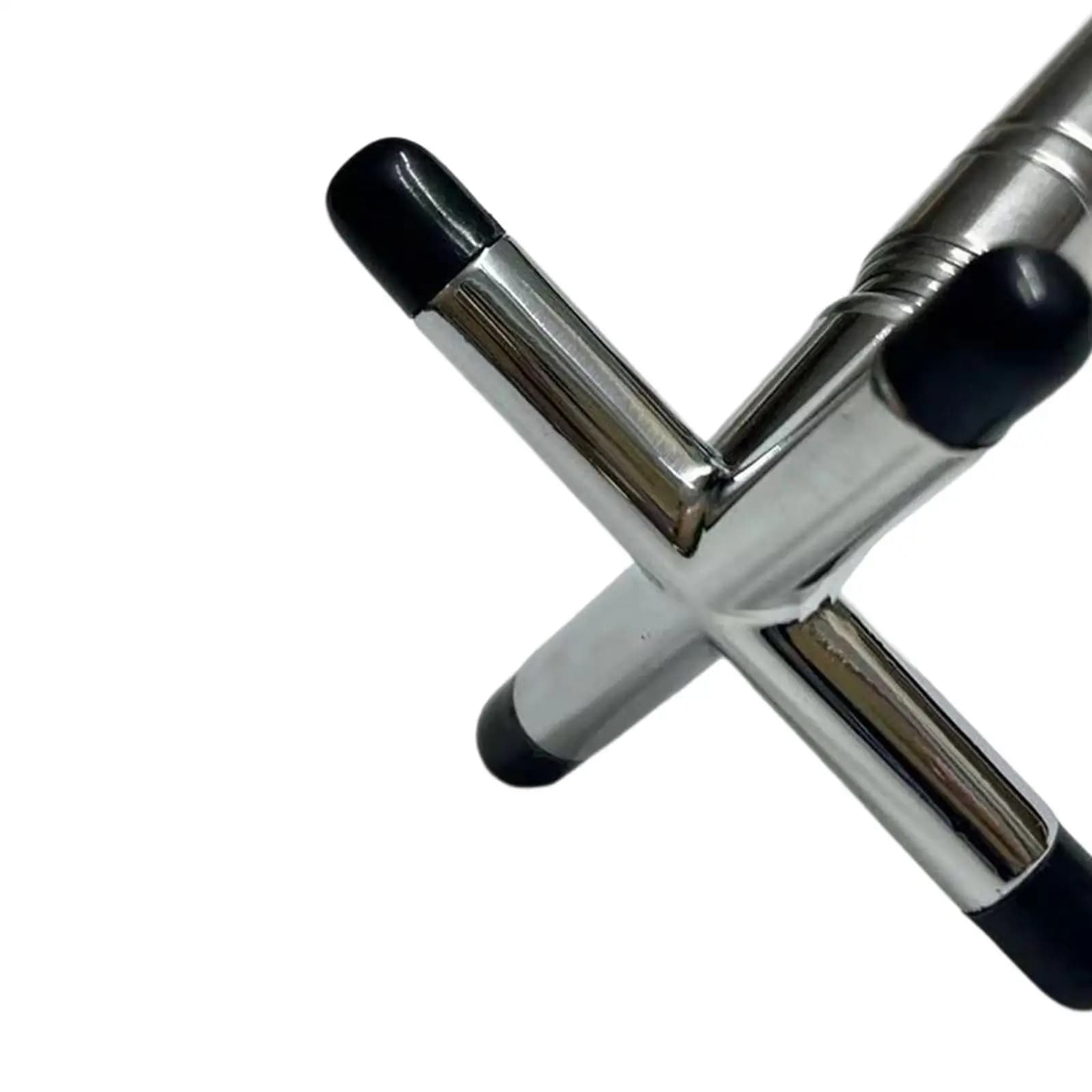 Ponte per Biliardo Portatile con Testa Telescopica Rimovibile e Supporto per Stecche, Accessorio per Tavolo da Biliardo da Competizione