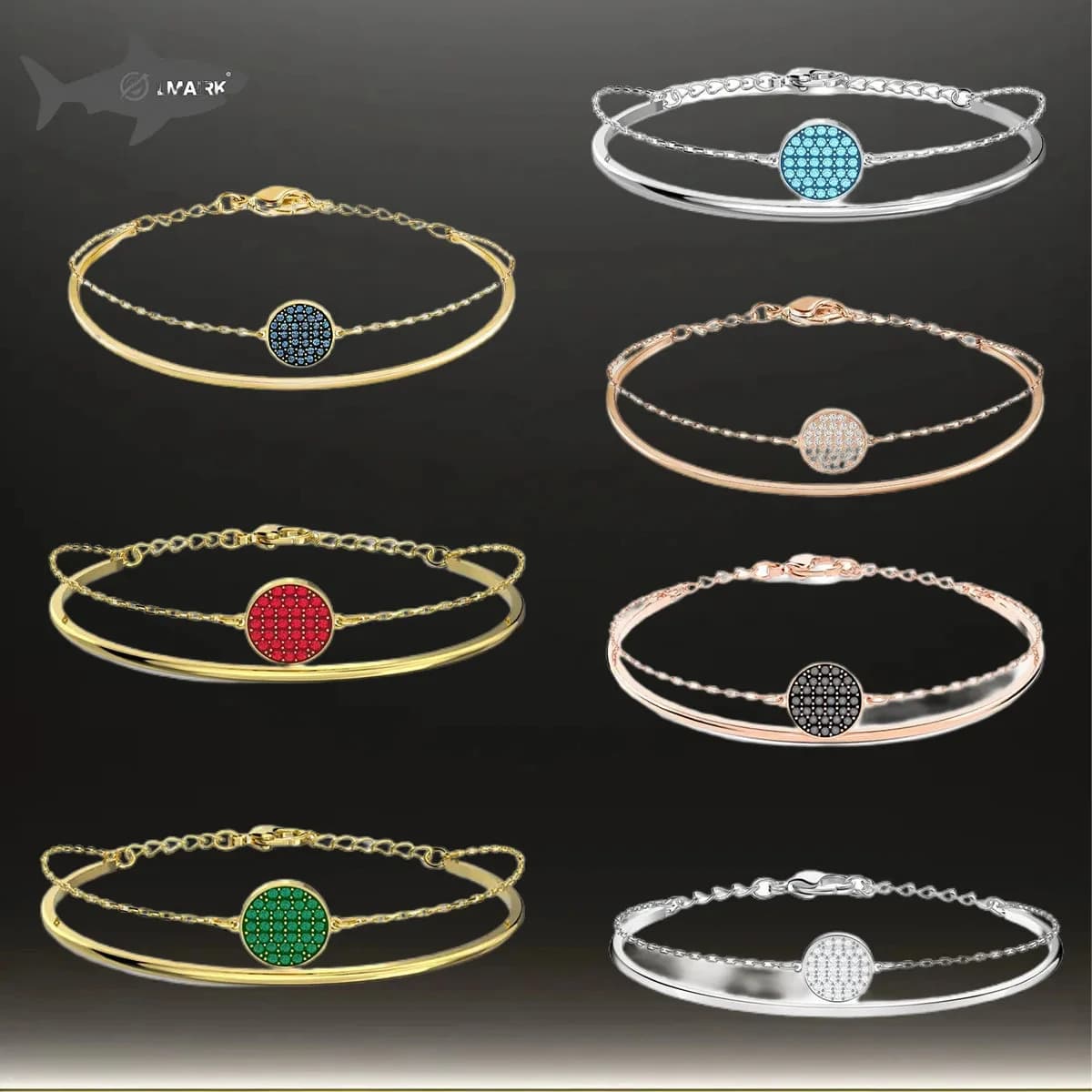 Original 2025 Luxury Jewelry Stainless Steel Simple Jewelry Round Necklace Bracelet Earrings Party Accessories for Women