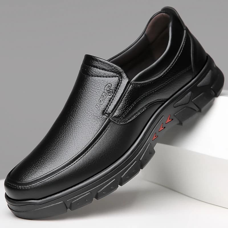 Nuove Scarpe Estive da Uomo in Pelle, Mocassini Casual con Suola Morbida, Scarpe da Passeggio Comode e alla Moda
