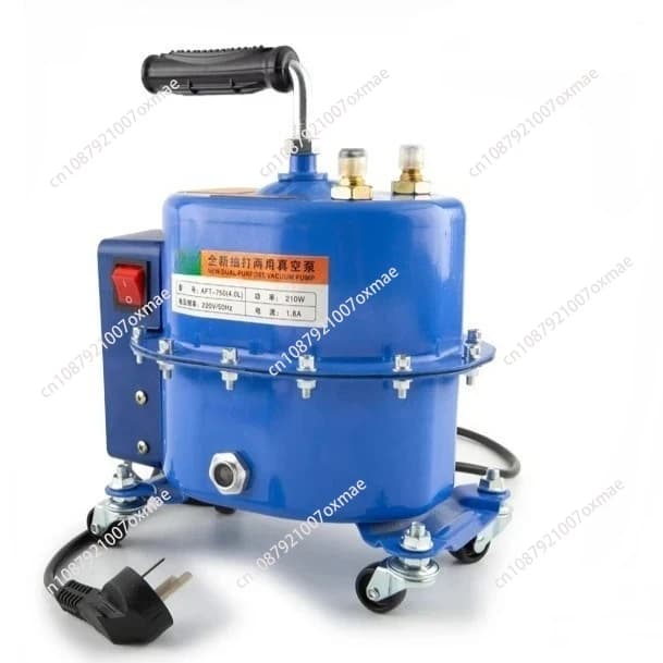 Pompa per climatizzazione auto 5L, a doppio uso, regolabile, per vuoto e pressione, rilevamento perdite e aspirazione