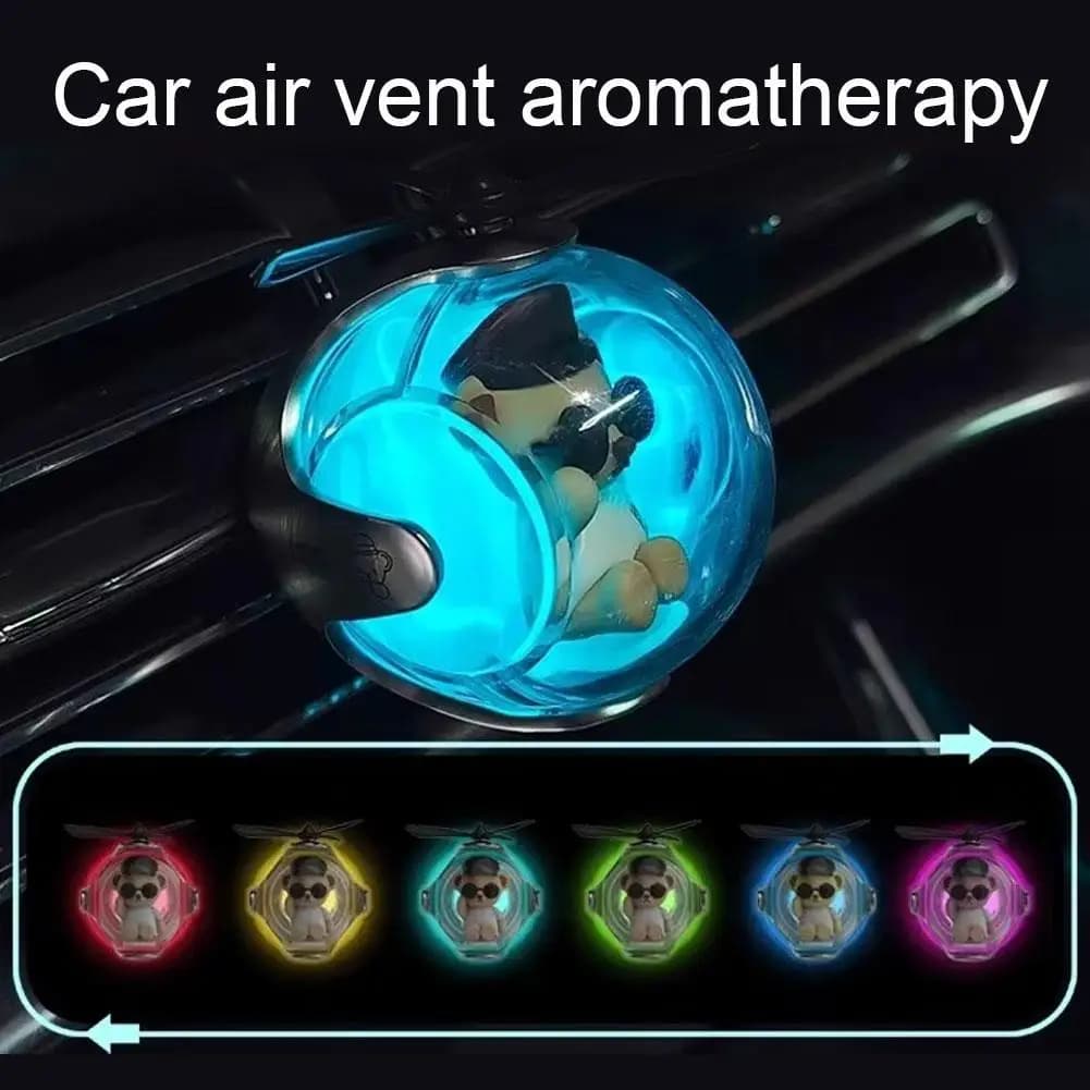 Helicopter Shape Magnetic Car Fragrance Diffuser, Interior Decorative Accessories H2I4