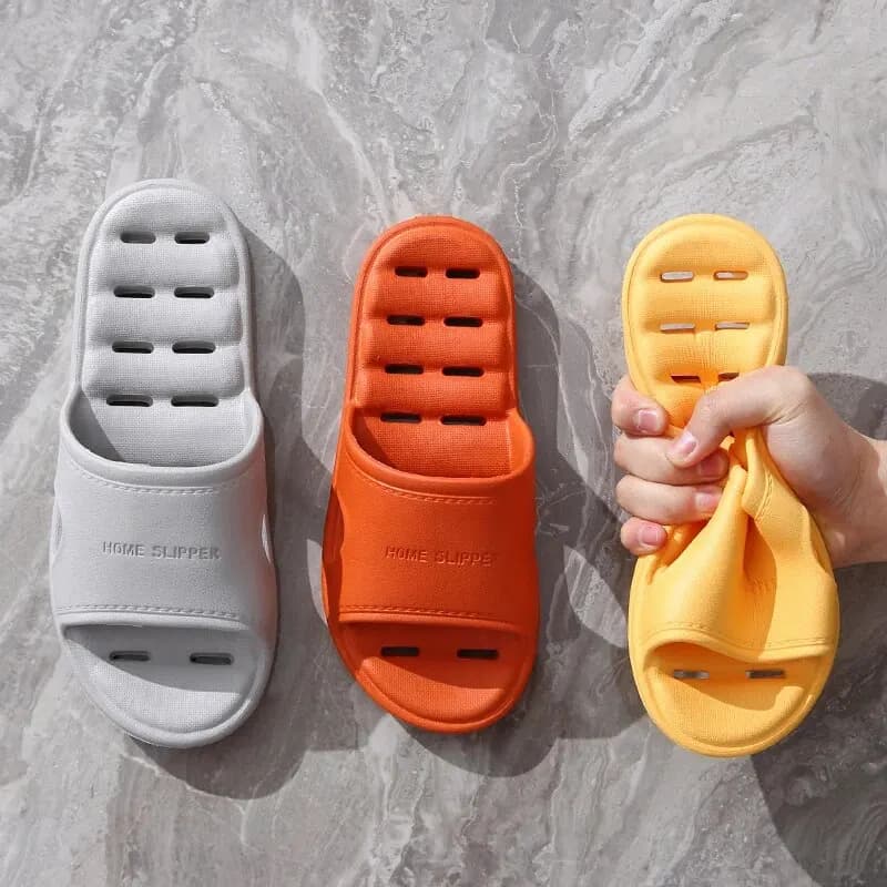 Non-slip EVA Unisex Home Slippers With Soft Bottom Losing Shower Man Woman Slippers Quick Drying