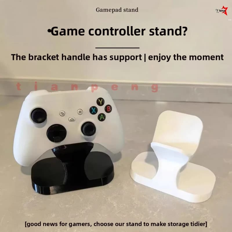 WYORESY For XBOX PS4 PS5 Game Controller Rustproof Desktop Hanging Rack Sturdy Stylish Gaming Accessory Support Stand
