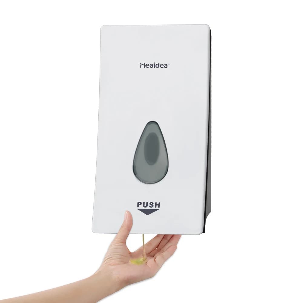CHUANGDIAN Dispenser di sapone liquido manuale 600ml/20.29oz Dispenser per doccia con montaggio a parete ricarica a testa singola schiuma liquida spray 3 In 1