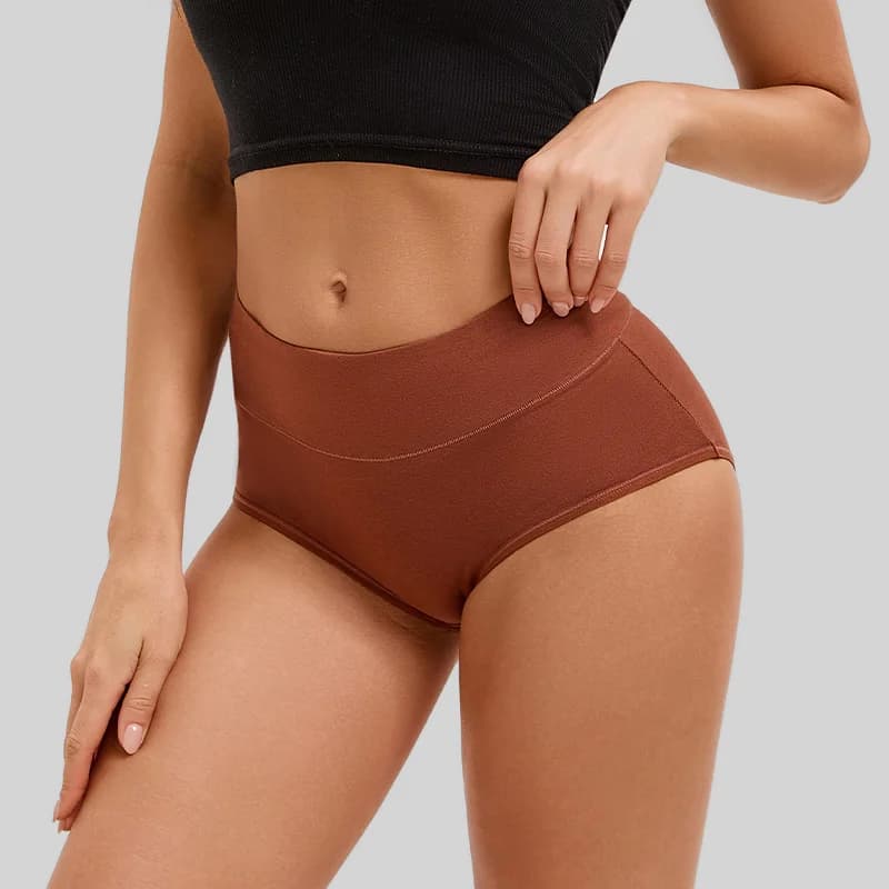 BANNIROU 1PCS Women Panties Underwear Cotton Breathable Sports Soft Low-Rise Female Lingerie Briefs Underwear For Woman