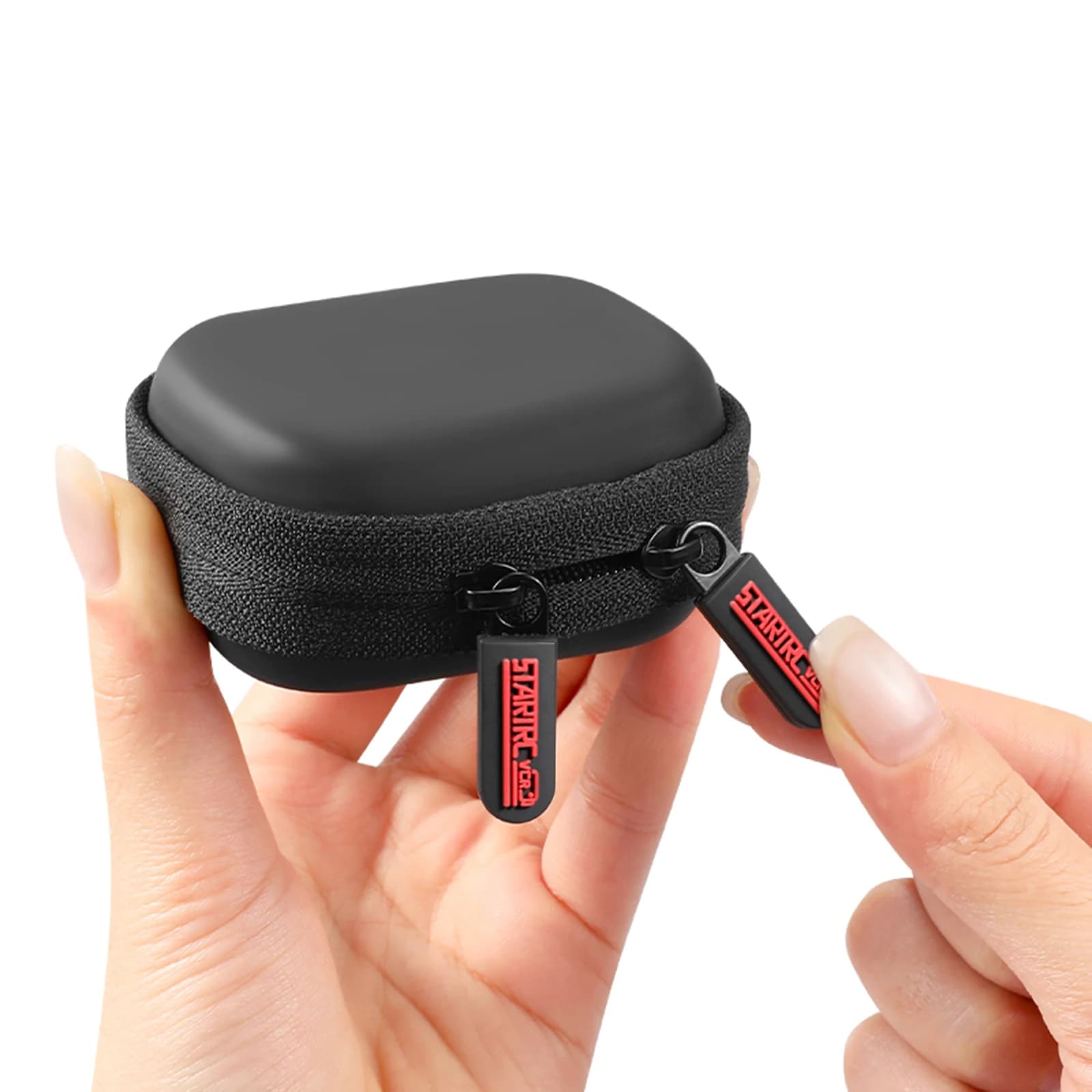 Borsa Portatile in PU per Accessori GoPro Hero, Custodia per Trasporto con Moschettone, Resistente ai Graffi