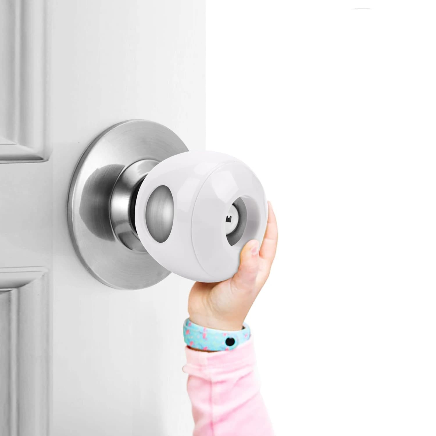 Copri pomello per porta a prova di bambino Serrature per porte per bambini a prova di bambino Maniglia per porta Serratura di sicurezza riutilizzabile