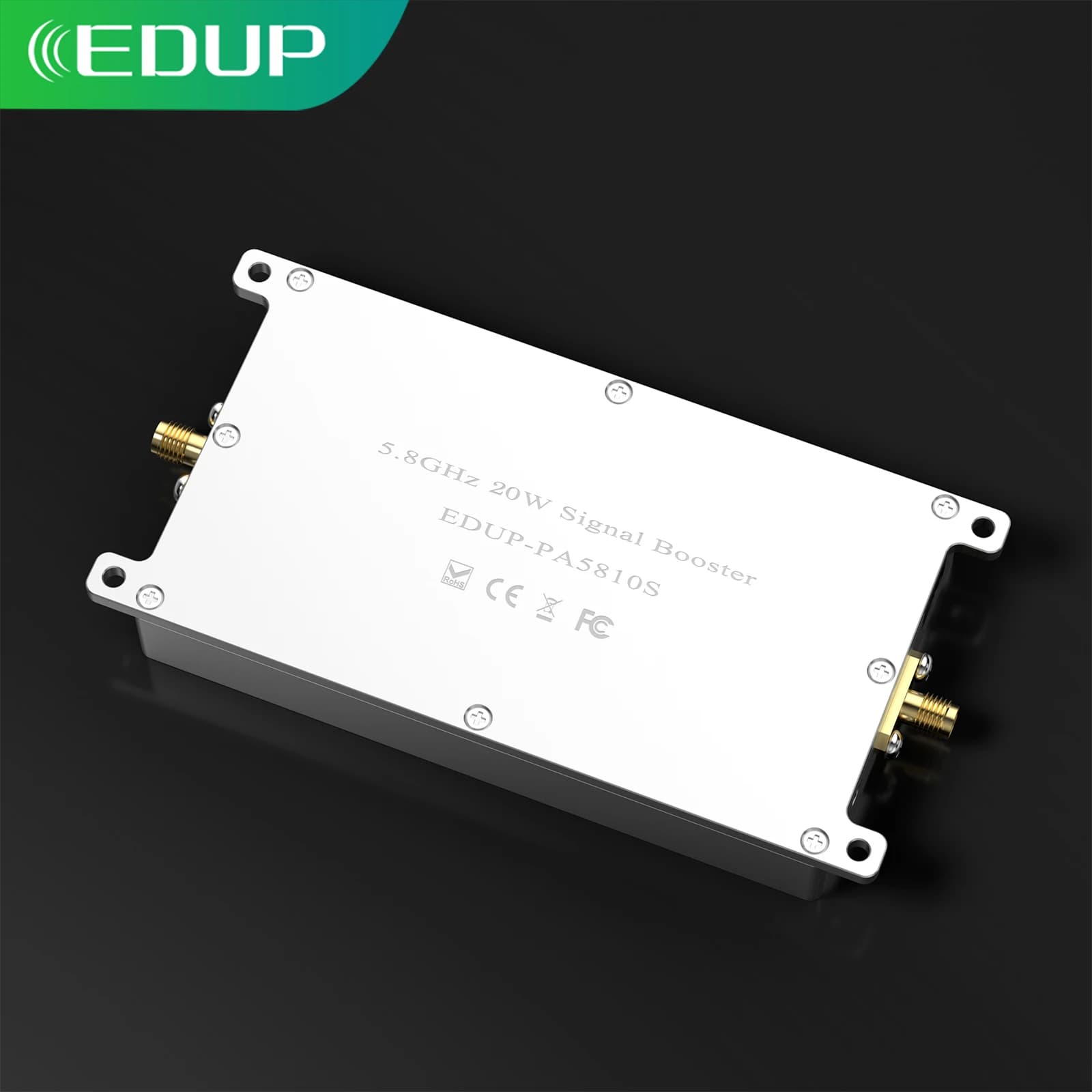 EDUP AB043 Ripetitore WiFi bidirezionale 20W 5.8G Amplificatore WiFi a doppio guadagno Ripetitore di segnale WiFi Estensore wireless