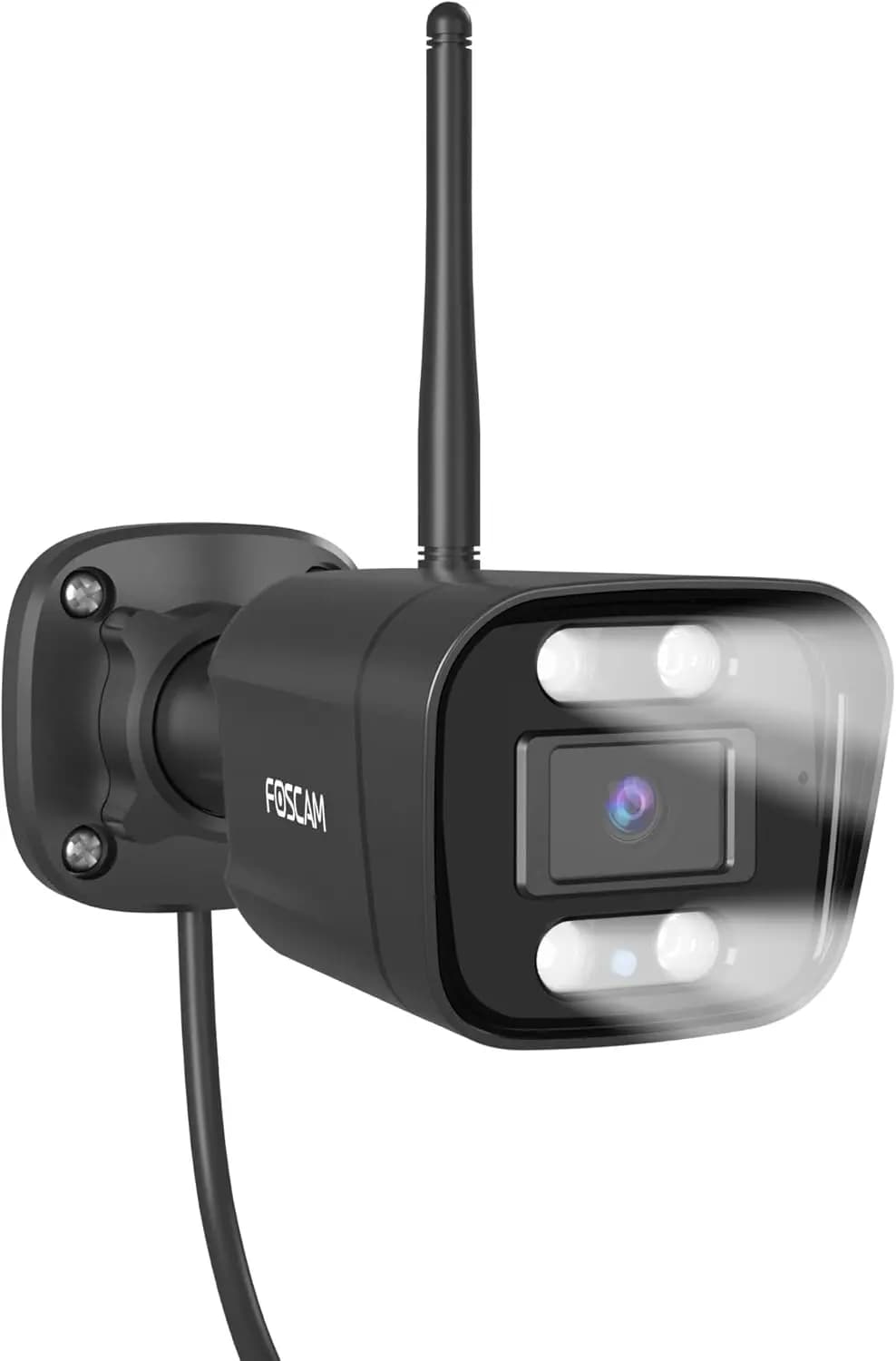 Telecamera di Sicurezza Esterna 3K 5MP con Rilevamento AI, Visione Notturna a Colori, WiFi Dual-Band, Impermeabile IP66