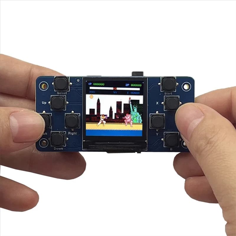 Classic-Per Raspberry Pi Zero 2W /3B/4B/PI5 Display del modulo LCD da 1,3 pollici con pulsanti di gioco e modulo altoparlante