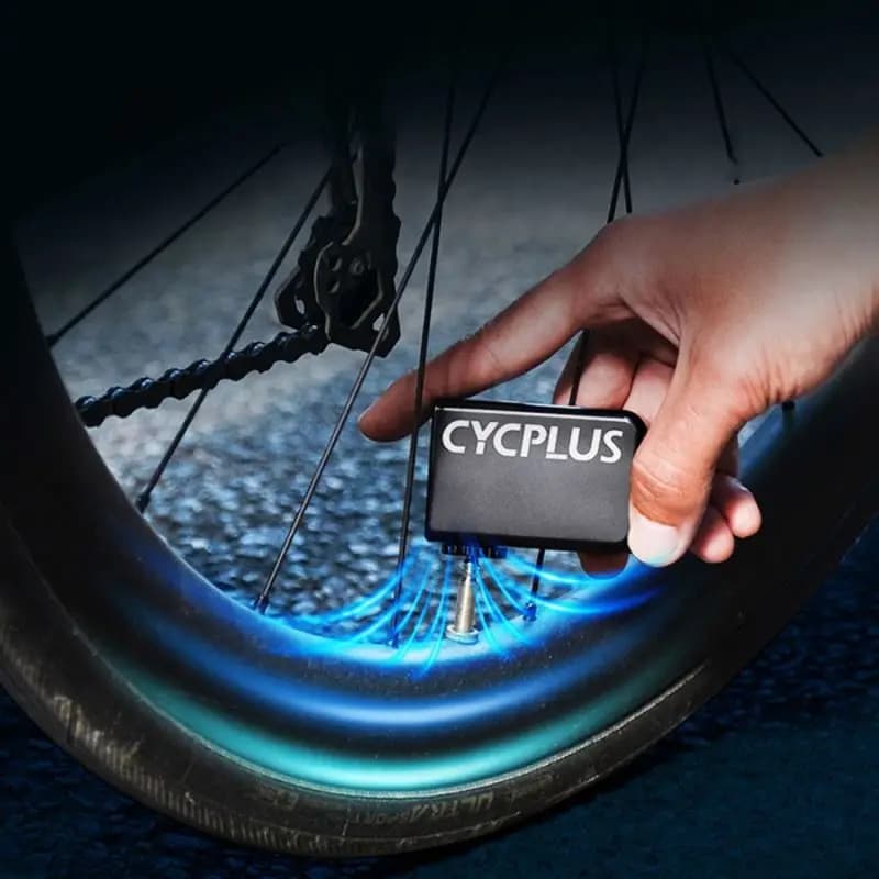 Nuovo gonfiatore automatico portatile per pneumatici di biciclette, mini pompa elettrica per bici.