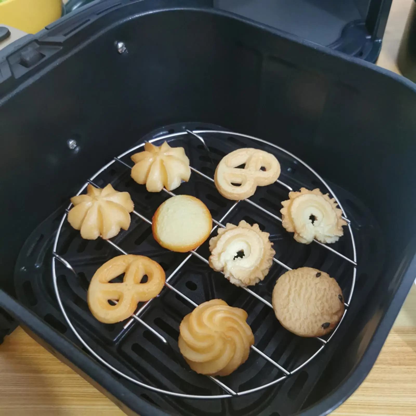 Round Cooling Rack 6/7/8 Inch Stainless Steel Cooking Steaming Roasting Rack for Oven Pot Air fryer Pressure Cooker Cake Pan