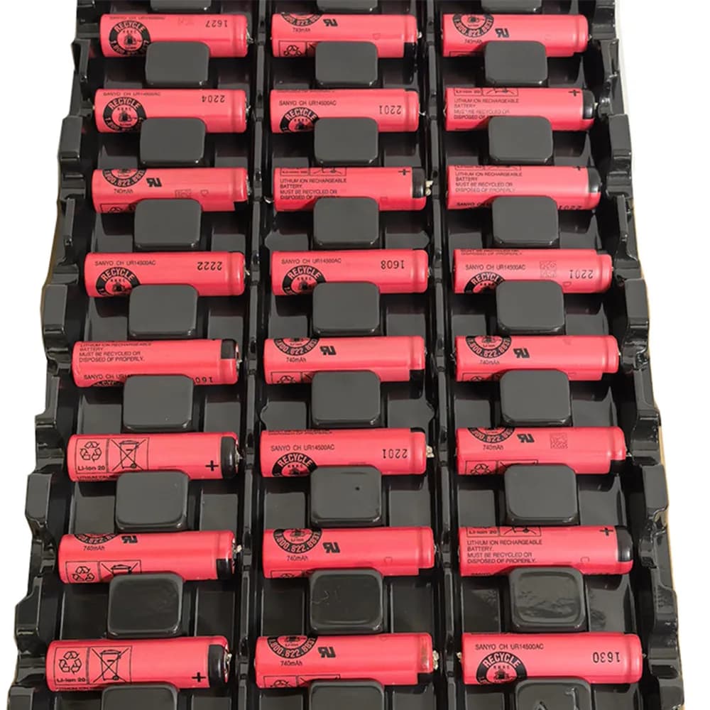 New UR14500AC 740mAh 3.7V Li-ion Flat Battery For Braun S5 S6 S7 S51 53B 73S 4200 5762 Electric Shaver Cheetah Series Toothbrush