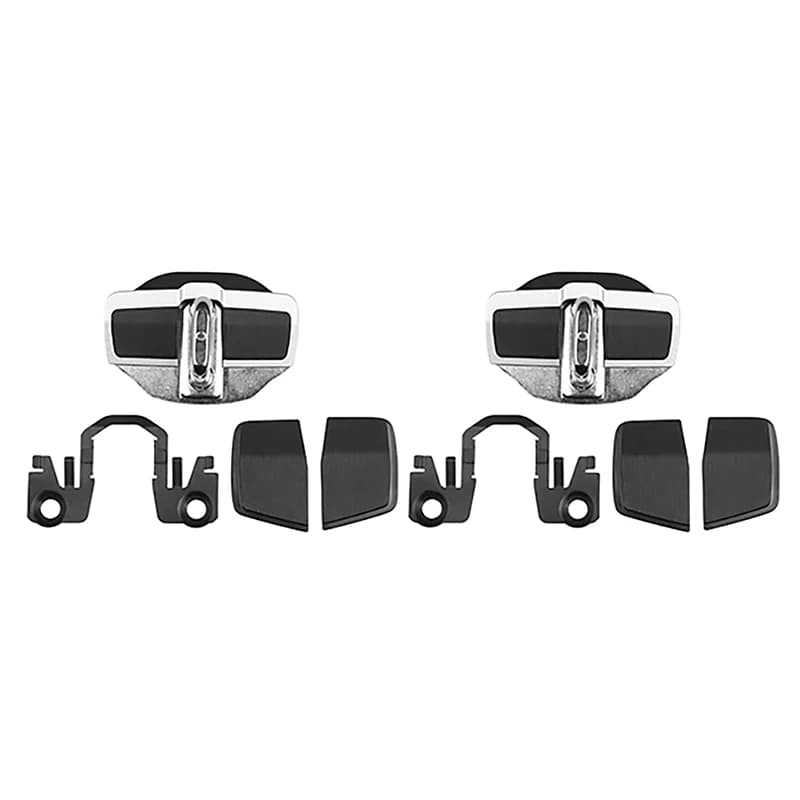 2 Set stabilizzatore della porta serratura della porta protezione chiusure coperchi del tappo per Honda Accord Civic CRV HRV
