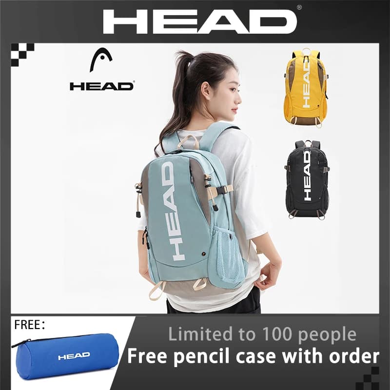 Zaino da palestra sportivo impermeabile per la testa per uomo e donna, borse per libri scolastici per viaggi/escursionismo zaini per Laptop da 15.6 pollici Daypack