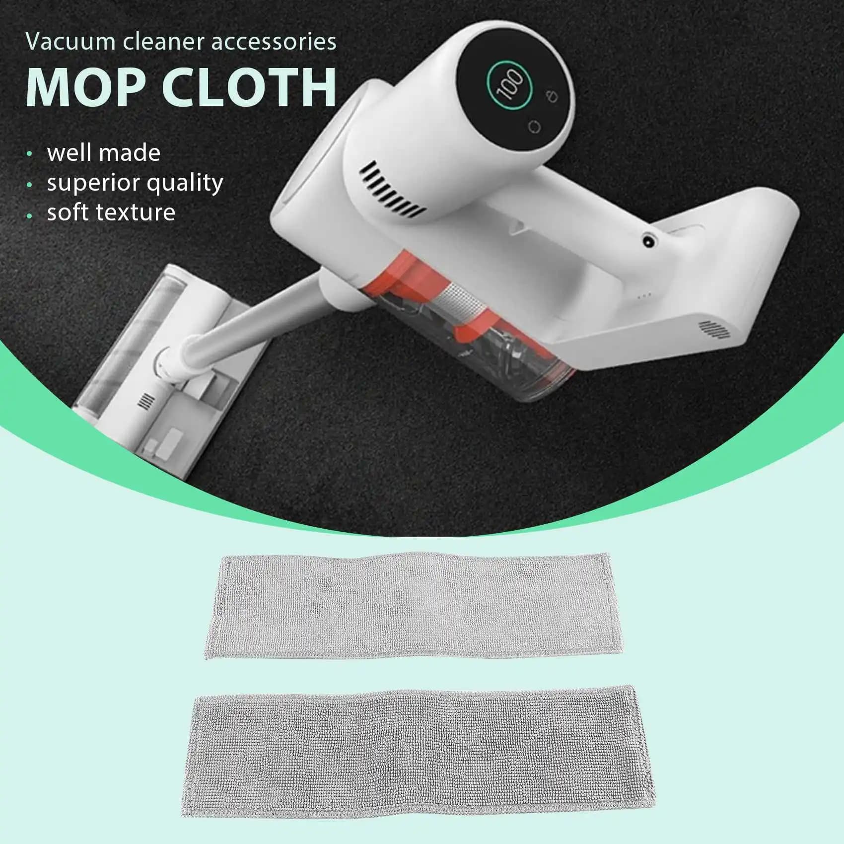 LECKL-2 PCS Panno per la pulizia per Xiaomi Mijia G10 K10, accessori di ricambio per aspirapolvere senza fili