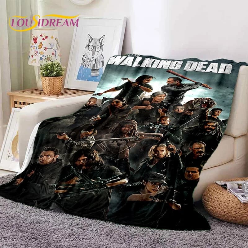 The Walking Dead Lincoln TWD coperte morbide, Keep Warm Throw coperta comoda coperta per letti da Picnic divano casa camera da letto regalo