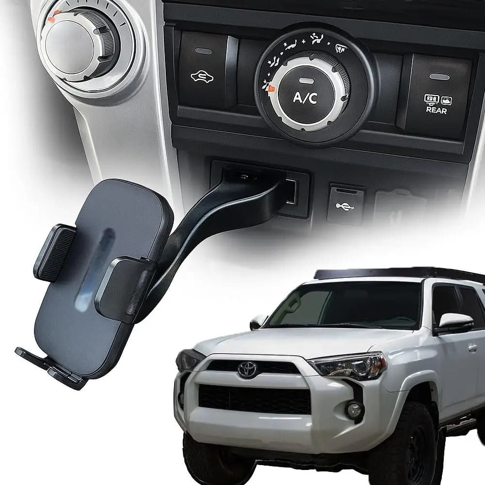 Supporto universale per telefono da auto per Toyota 4Runner, supporto rimovibile resistente al calore di facile installazione