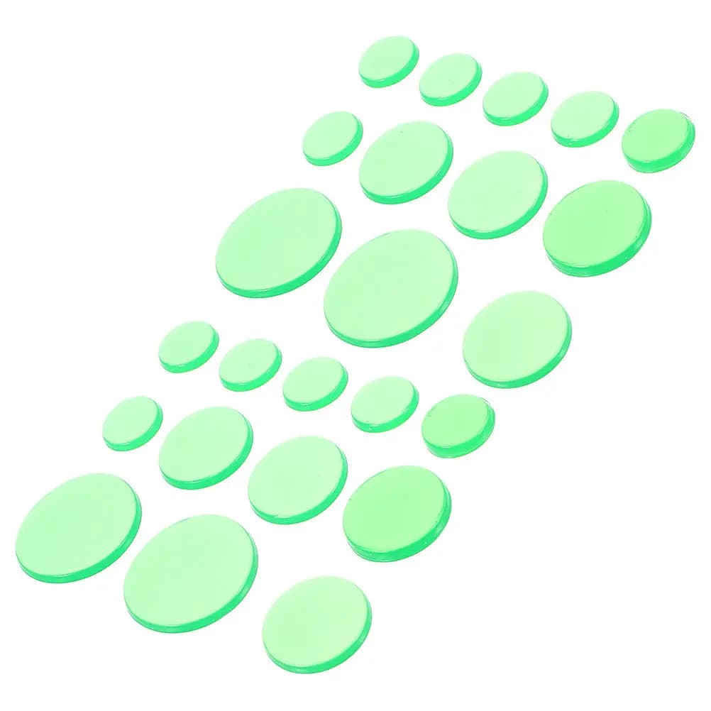 24 Pezzi Pad Silenziosi per Batteria, Adesivi in Silicone Autoadesivi, Silenziatori per Batteria, Accessori per Pratica