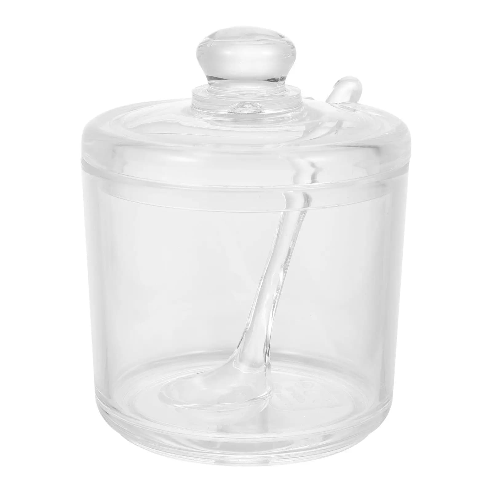 Set di contenitori per zucchero in acrilico, set di barattoli per condimenti, contenitori per sale e spezie per sala da pranzo, ristorante