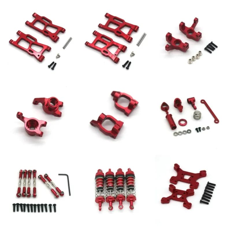 Accessori di aggiornamento in metallo Tazza dello sterzo del braccio oscillante per Relalo AM-X12 AM-D12 1/12 Parti opzionali per auto telecomandate