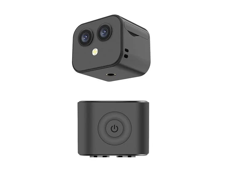 Nuova Telecamera Wi-Fi D3 HD 4K a Doppia Lente, Monitor per Bambini Intelligente con Connessione Wireless e Controllo Remoto
