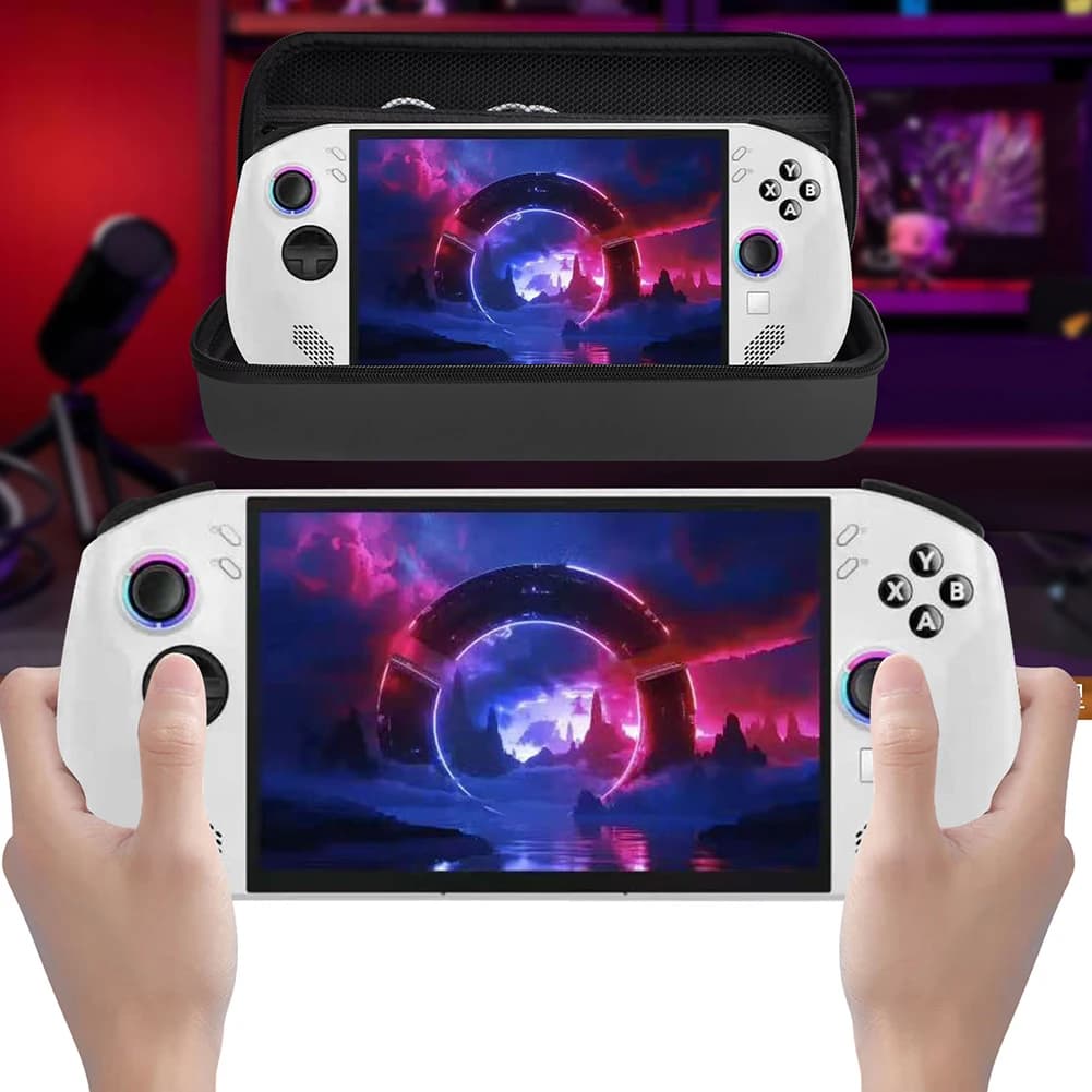 Custodia rigida in EVA per console da gioco portatile Lenovo Legion Go S, custodia protettiva impermeabile anti-caduta per viaggi