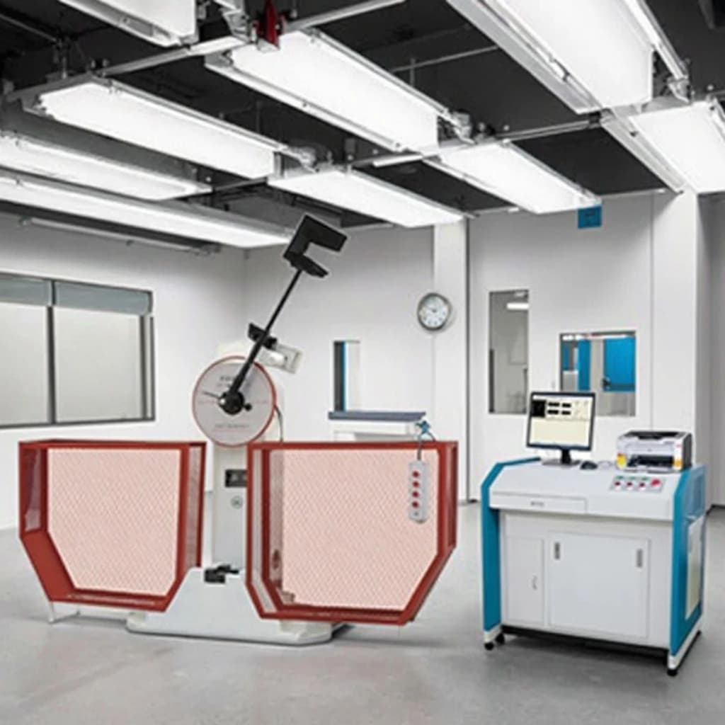 Macchina per prove di impatto a pendolo controllata da microcomputer 300J 150J ASTM E23, tester di impatto Charpy, apparecchiatura per prove di impatto.
